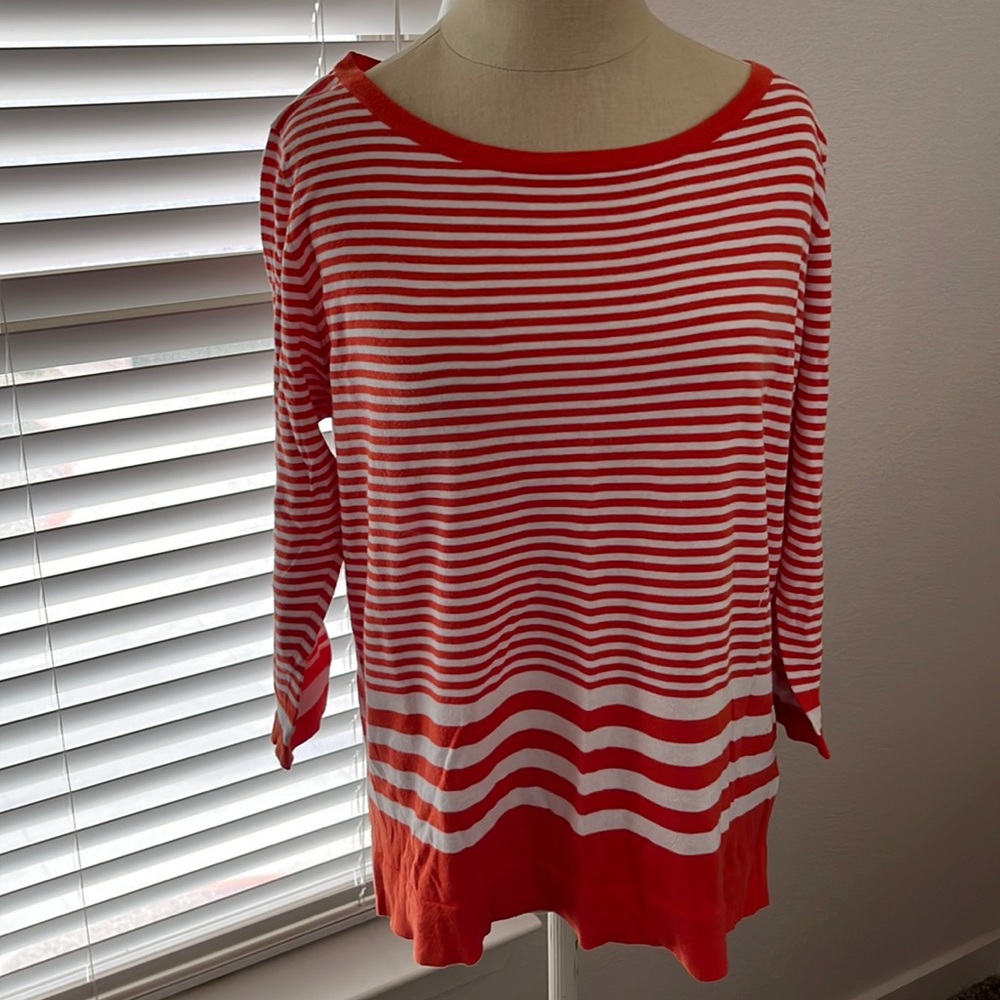 Faconnable striped top